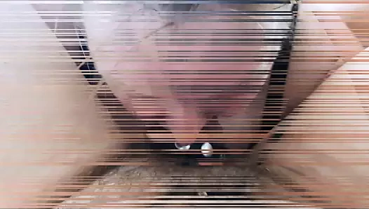 Bir sürtüğün kafasını fleshlight gibi kullanıyor