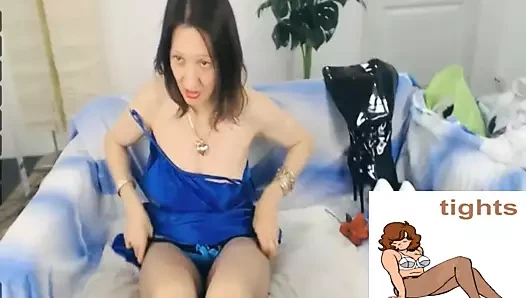 Web kamerası külotlu çorap karışımı