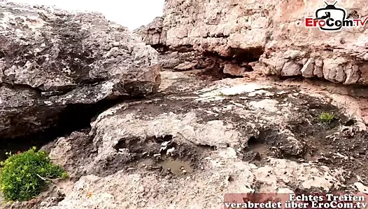 Alman 18yo amatör genç seçilmiş yukarı için anal at the plaj