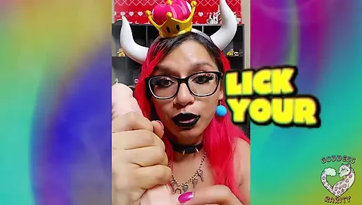 Tanrıça Rarity, Mario'ya bowsette olarak sakso çekmeyi seviyor