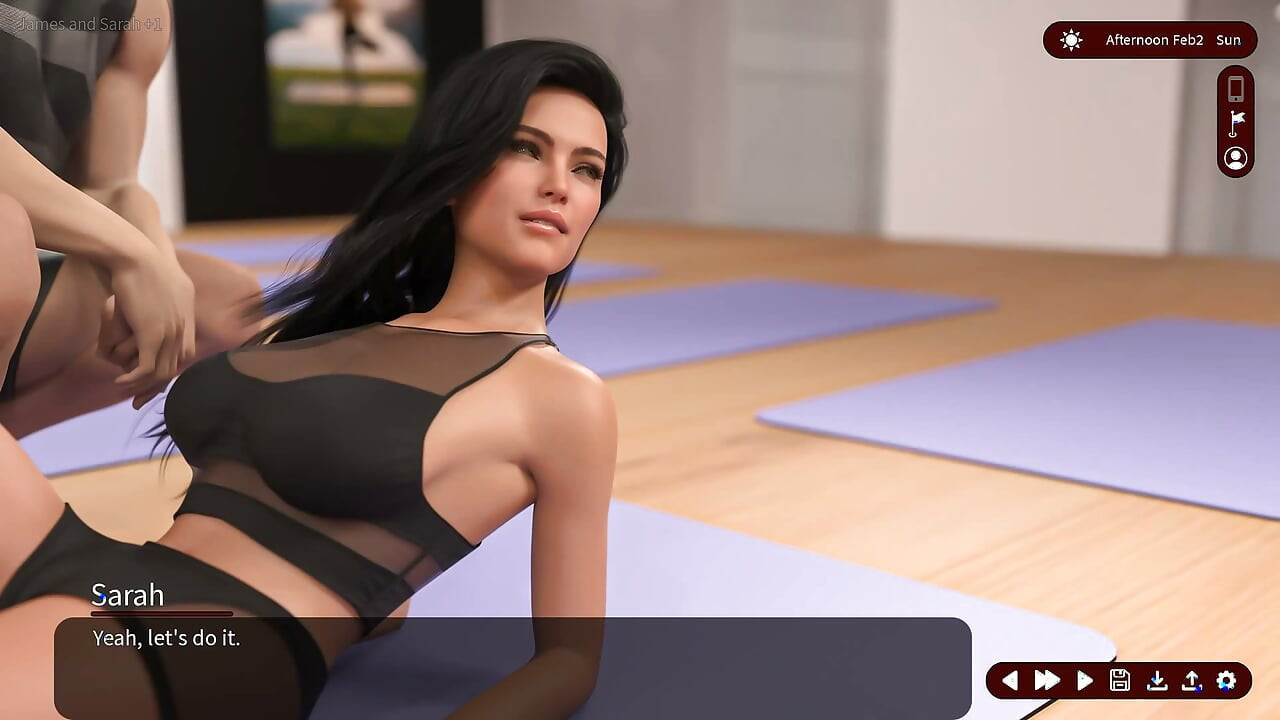 Arzu fısıltıları: spor salonunda ateşli evli kadın için eğitim seansı - bölüm 42