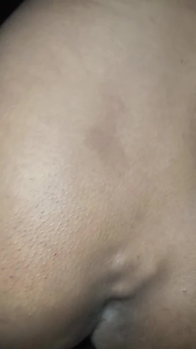 Мощный момент из "Hot back shot with brother&#039;s friend"