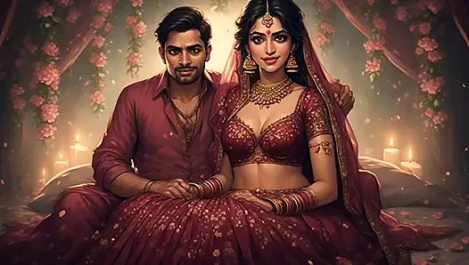 Hintli bir çiftin romantik karşılaşmaları - Hintçe sesli Hintli bir kızın duygusal dünyasını içeren bir Hintçe ses hikayesi