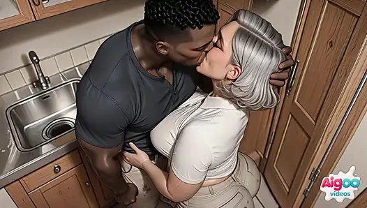 Üvey annenin yeni zenci babası - bölüm 1 (fragman)