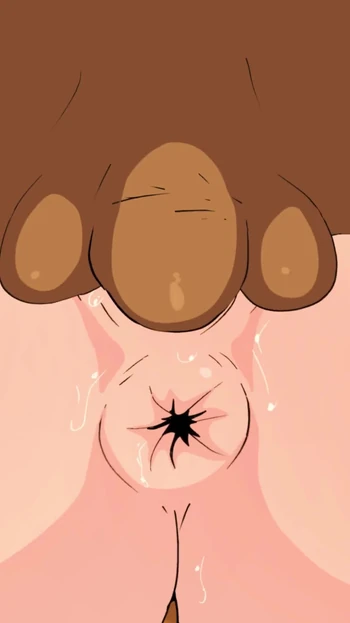 Сногсшибательный момент из "Трах и дырка видна (хентай порно)"