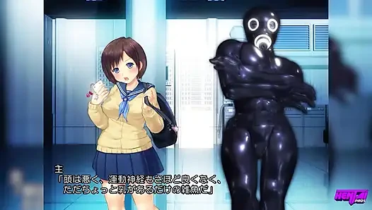 Hentai artıları - yaramaz kız öğrencinin eğitimi oyuncaklarla, fışkırtarak ve akıllara durgunluk veren orgazmlarla herkese açık oluyor