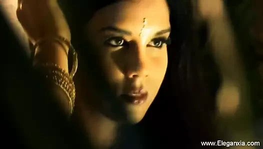 Romantik Hintli prenses dansçı