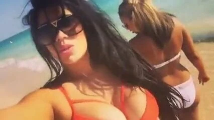 Indian Milf showing off her tits