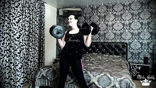 Son ağırlık kaldırma mücadelemi dövüyorum! Egzersiz başına 50'den fazla kez