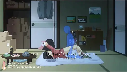 Hentai oyunu - büyük memeli evli kadın evde sert seks yapıyor