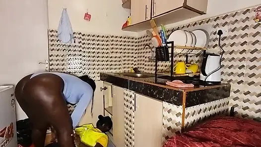 Horny Plumber Drilling Her Big Ass