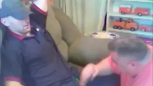 Şişman ibne emme sıcak iri parça