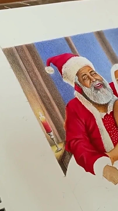 Desi Huge Boobs Bhabi Secretly Fucking with Naughty Santa on the Christmas Eve | Clip 1