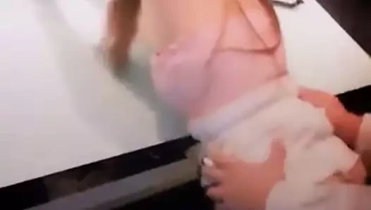 Chinese kız Creampie sikme