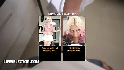 Lisi Kitty ve Sofie Otis üçlü seks yapıyor