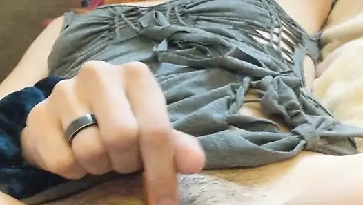 Siyah yarak için hazırlanıyor