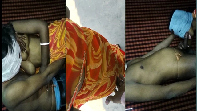 Kocası evde değildi, bu yüzden karısı erkek arkadaşını aradı ve onunla seks yaptı.desi
