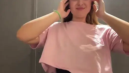 Squirting in the public so hard