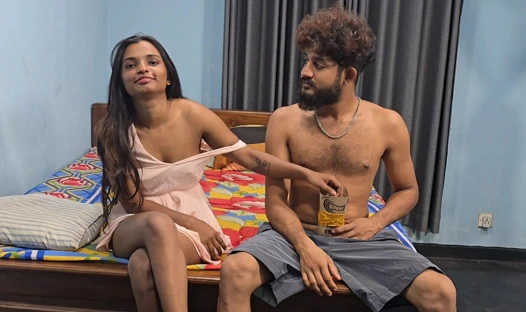 Watch TV with my StepBro, I suck his cock and Ride him