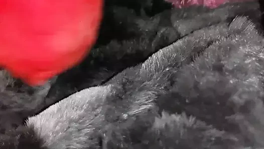 tavşan kürk eldiven twinks