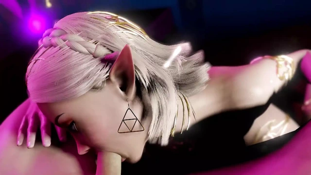 Seksi sarışın elf partisi sakso