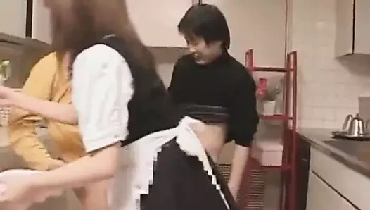 Büyük büstü hizmetçi Rio hamasaki (bölüm 3)