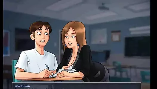 Yaz mevsimi efsanesi: Fransız orta yaşlı seksi profesör öğrencisini sikmek istiyor bölüm 84