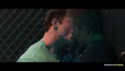 Düz oğlan seviyor Başlarken becerdin tarafından onun eşcinsel muscle arkadaş