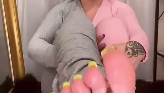 Lezzetli sarı tırnaklar