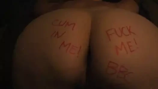 Poposuna bir mesaj ile sürtük karısı debra