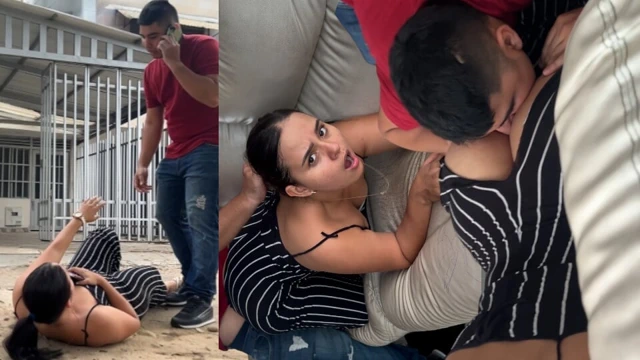 ! Komşumu kazayla siktim ve yarağımı ona enjekte ettim!