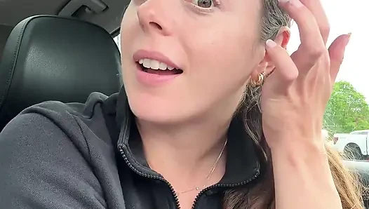 Trying to Golf in a Simulator with My Lush in! Trying Not to Cum While I Swing!