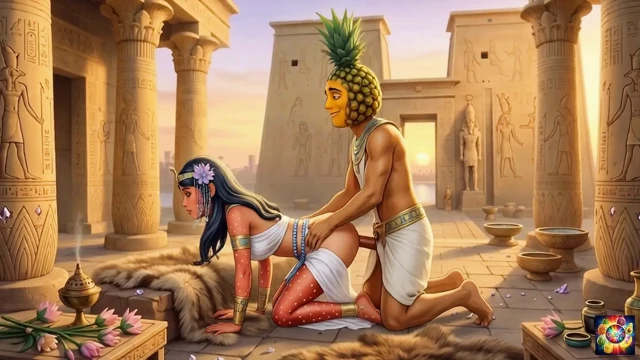Mısır'da çöl romantizmi - ai hentai asmr