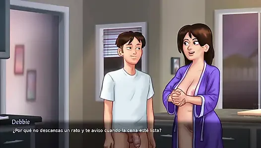Erkek delisi üvey anne seks kölesini zevki için kullanıyor ancak istediği gibi - yaz mevsimi efsanesi