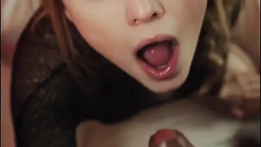 Sevimli İngiliz sarışın lottie lou bakış açısı sakso