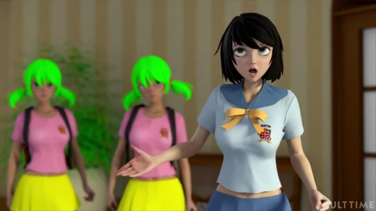Hentai seks koleji bölüm 6 - üniversite öğrencisi üvey babasının yarağı üzerinde cinsel yeteneklerini gösteriyor