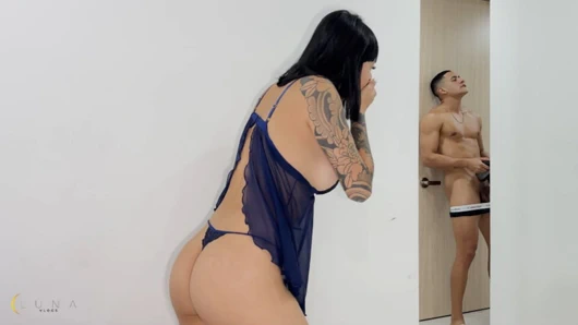 Why do you masturbate while watching me, stepbrother? Luna Vitaler & Max Betancur