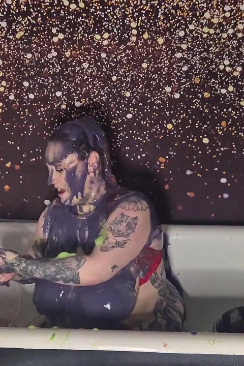 Krem ve gunge eğlencesi!