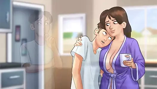 Yaz mevsimi efsanesi üvey annenin yardımıyla mastürbasyon yapıyor bölüm 77 misskitty2k