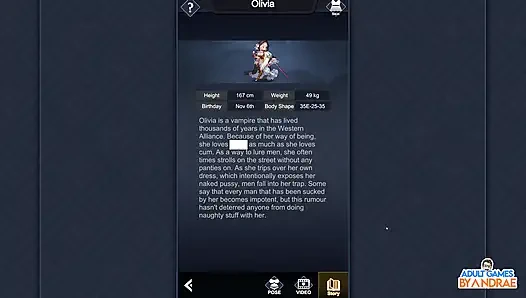 Ep1: yarak veya muamele! Vampirle cinsel mutluluk! İlk video kilidi açıldı - Olivia'nın sokak h sahnesi ortaya çıktı