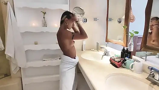 Tulum,Meksika'da bir sabah