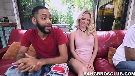 Büyüleyici riley star seviyor sahip olan kaba ırklararası sikme