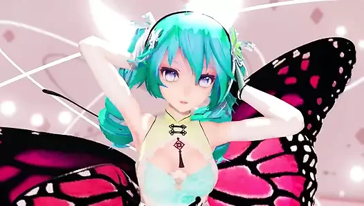 Miku hentai dans soyunma dölleme mmd 3d kelebek salla mmd 3d zümrüt saç rengi düzenleme smixix