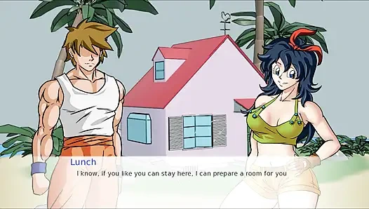 Ejderha kız x - ejderha topu bölüm 1 - kame adası ve loveskysan tarafından öğle yemeği