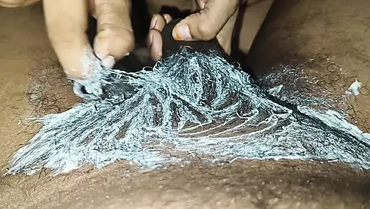 Telugu teyze seks ve saç temizliyor