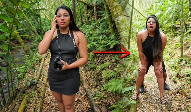 Amatör çift açık havada seks yaparken yakalandı - umurunda değildi