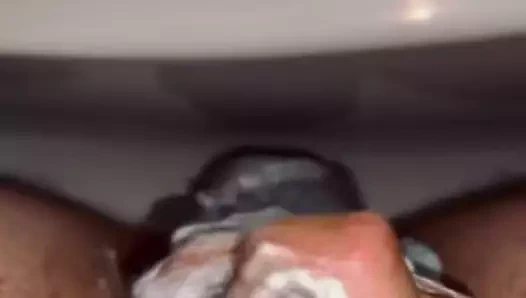 Teen hot boy shave dick for daddy pov closeup