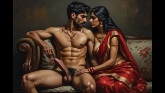 Hintli kadın ofis banyosunda patronu tarafından sarili bir şekilde domalıyor ve sikiliyor