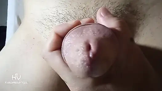POV e sperma sul cazzo di mio marito