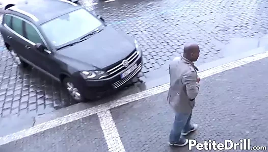 minyon sürtük catrine aşk fucked içinde göt süre alırken oral